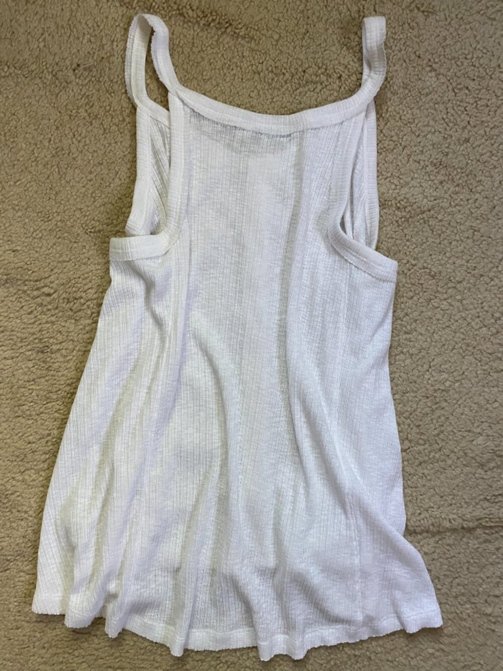 Flowy Tank, Large, White - Picture 3 of 3